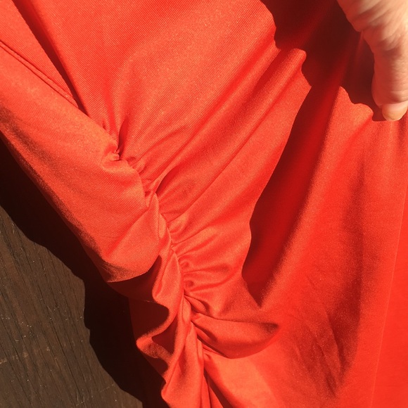 BURNT ORANGE DRESS - Picture 3 of 3